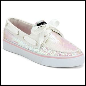 Iridescent Sequin Bahama Sperry’s